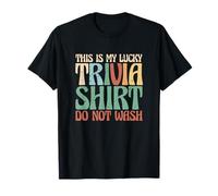 Trivia Noches Quiz Juegos de Preguntas Esta es mi Suerte Trivia Camiseta