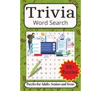 Trivia Word Search: Word Searches with Easy-to-Read Print about Trivia, Famous Inventors, Famous Landmarks and More| 6x9 inches, 109 pages| 80+ Puzzles ... Gift for Vacations, Holidays and Free Times