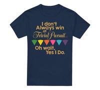 Trivial Pursuit Camiseta Always Win para Hombre (TV5203)