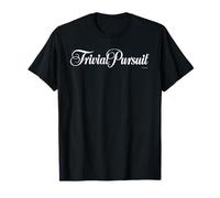 Trivial Pursuit Logo Black Camiseta