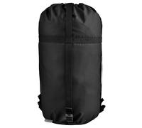 TRIWONDER Saco de Compresión con Cordón 8L/15L/25L/35L Bolsa de Almacenamiento para Saco de Dormir Impermeable y Ultraligero para Camping Senderismo Mochilero Viajes (Negro, S)