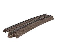 Trix 62315 gebogenes C Track r515 mm M. böschung, 15 °, Juego de 6