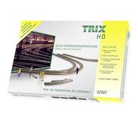 Trix 62902 Set complementario C 2 - Trace H0 - Rieles y Suaves - Sistema Binario de Dos Tubos