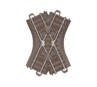 Trix H0 62649 - Cruce, 103,3 Mm, 48,6°, C-Riel (1 Pieza En OVP) Nuevo