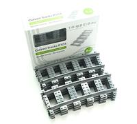 Trixbrix.eu Curved Tracks R104 Compatible con Lego City Train Sets 60197 60198 10277 60205 60238