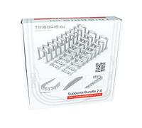 Trixbrix - Paquete de soportes 2.0 compatibles con juegos de tren Lego City, 60197 60198 10277 60205 60238 60337