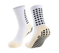 TRIXES 2 Pares de Calcetines Deportivos Antideslizantes, Blanco y Negro, Calcetines de Estabilidad Mejorada para Yoga, Pilates y Más