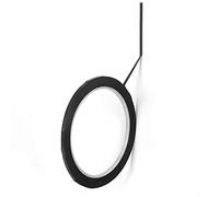 TRIXES 40m Cinta Negra Autoadhesiva para Pizarra Blanca (Cinta Cuadriculada/Rejilla/Tabla)