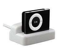 Trixes - Cargador USB blanco para Apple iPod Shuffle 2ª y 3ª gen. 2G