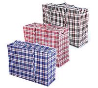 TRIXES Pack de 3 bolsas de lavandería reutilizables con cremallera