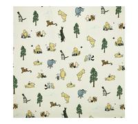 TRIXES Tela de algodón - Diseño de Winnie y sus amigos - Tela de bordado - para manualidades textiles - Patchwork - Una sábana 1 x 1,12 m…