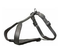 Trixie 1998316 Arnés-Y Premium, 40-45 cm/15 mm, Grafito, S, para Perros