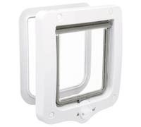 Trixie 2-Wege Gatos Puerta Unidireccional Blanco, Nuevo
