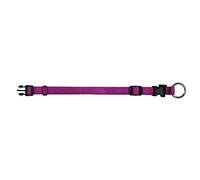 Trixie 20158 Collar Premium, S-M, 30-45 cm/15 mm, Morado