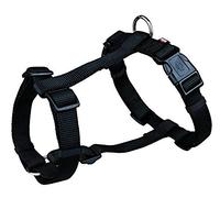 Trixie 20331 Premium H-Harness negro, S-M: 42-60 cm/15 mm