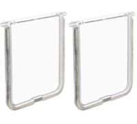 Trixie 3860-20 - Tapa de Repuesto para # 3860, 3862, 3863, 3864, 3869, 14,7 x 15,8 cm, Color Blanco (Paquete de 2)