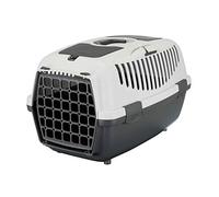 Trixie 39821 Capri Transportín 2, 37 x 34 x 55 cm, Gris Claro