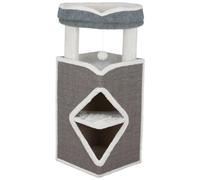 TRIXIE 44427 Arma - Torre para Gatos, 98 cm, Color Gris, Azul y Gris