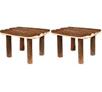 Trixie 6226 Mesa Natural Living Cobayas, 30 x 22 x 25 cm (Paquete de 2)