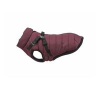 TRIXIE Abrigo de Invierno Pirou con Arnés Integrado para Perros | Abrigo de Invierno Pirou con Arnés Integrado para Perros. Talla S (33 cm). Color Sangría. Forro Suave Acolchado y Ajuste.