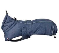 TRIXIE Chaqueta de invierno impermeable y resistente al viento para perros WINTER COAT Explore S, 40 cm, negra, lavable a máquina - 67843