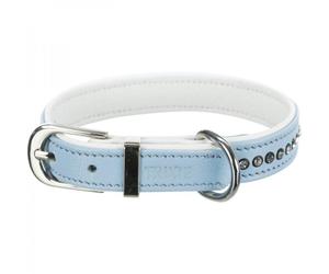 TRIXIE Active Confort collar con cristales azul claro S 23-28cm/15mm