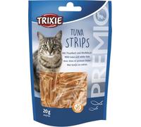 Trixie Alimentación para Gatos 20 g | Deliciosa recompensa para todos los días: tiernas rayas, ideal para entretiempo, práctica para el hogar, con atún delicado