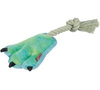 Trixie Animal Paw on Rope - Juguete de Peluche para Perros | Pata de Felpa Suave con Cuerda Duradera | Juguete Interactivo y masticable Solo para Perros pequeños y medianos | Juego más silencioso sin