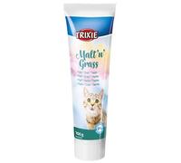 Paté anti-bolas de pelo con hierbas y taurina para gatos - Trixie Malte'N'Grass - Cantidad: 100 g
