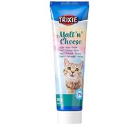 TRIXIE - Anti Bolas de Pelo para Gatos, Malta y Queso 100 g, Eficaz en la Eliminación de Pelos Ingeridos, Promueve la Digestión y el Bienestar