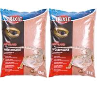 Trixie Arena Desértica para Terrarios, 5 kg, Roja, Reptiles (Paquete de 2)
