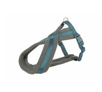 TRIXIE Arnés Confort Premium, S, 35-65 cm/20 mm, Azul Pet
