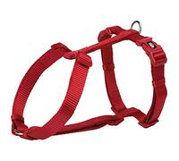 Trixie Arnés Nylon Premium, L-XL, 75-100cm/25mm, Rojo
