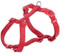 TRIXIE Arnés Nylon Premium, L-XL, 75-100cm/25mm, Rojo
