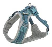 Trixie - Arnés para Perros de Malla Flexible con Hebilla de Aluminio - Pretal Transpirable, Ligero y Ergonómico - Cierre de Alta Seguridad y Ajuste Cómodo para Paseo y Entrenamiento