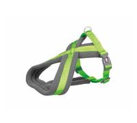 Trixie - Arnés Premium Comfort para Perro, S-M (40-70 cm/20 mm), Verde Manzana, Acolchado Suave y Ajuste Total para el Bienestar de la Mascota