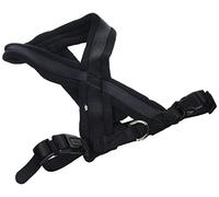 TRIXIE - Arnés premium con relleno de vellón, S: 35-65 cm/20 mm, Negro