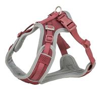 Trixie - Arnés Premium para Perros de Malla Flexible - Pretal Transpirable, Ergonómico y Suave - Diseño Ligero Antirrozaduras con Ajuste de Seguridad para Paseo y Deporte