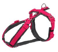 Arnés para Perro Trixie Trekking New Premium Grafito Fucsia S