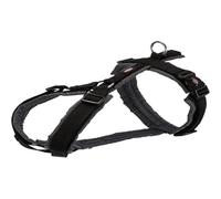 TRIXIE Arnés Trekking New Premium Negro-Grafito para Perros | Grafito para Perros. Alta calidad y durabilidad.
