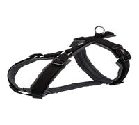TRIXIE Arnés Trekking New Premium Negro-Grafito para Perros | Grafito para Perros. Alta calidad y durabilidad.