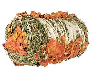 TRIXIE Bala de Heno con Calabaza y Zanahoria, ø 10 x 18 c