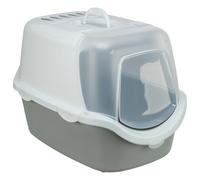 TRIXIE Band Higié Vico,40 × 40 × 56 cm, Gris Claro/Blanco, para Gatos