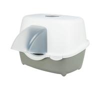 Arenero para Gatos Trixie Davio Top Blanco Gris 56 x 39 x 39 cm Plástico