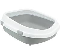 Trixie Bandeja Higiénica Primo XXL,Borde,56×25×71cm,Gr/Bl