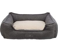 TRIXIE Be Eco Cama Coline, Gris Oscuro/Beige, 100 x 80 cm