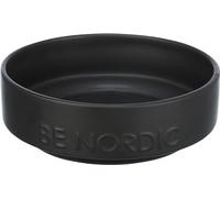 Trixie BE Nordic Comedero cerámica, Caucho 0, 5l, ø16 cm Ngr, para Perros