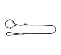 TRIXIE Correa para perros BE Nordic Retriever L-XL, 1,70 m, ajustable sin peldaños, en negro/arena, correa para perros con parada de tracción, ideal como correa de entrenamiento, para perros grandes a