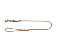 TRIXIE Correa para Perros BE Nordic S-M, 1,00 m de diámetro 8 mm en Color Arena/Negro - Correa ecológica para Perros con Encanto nórdico - para Perros pequeños y medianos - 17204