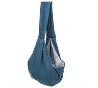 Trixie Belly Carrier Sling Transportín Azul y Gris para perros